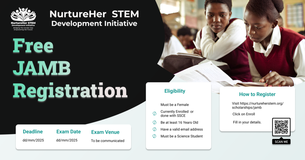 2025 Free JAMB Registration for STEM Students